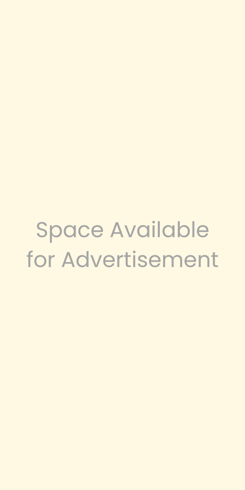 Space Available for Advertisement